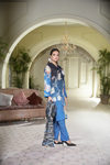 Sahir Printed 3 Pcs Stitched Suit