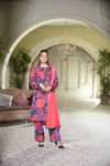 Maahru Printed 3 Pcs Stitched Suit