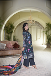 Noor-e-Zeest Printed 3 Pcs Stitched Suit