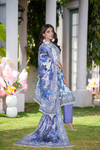 Shehnaai Printed 3 Pcs Stitched Suit