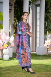 Raqs Printed 3 Pcs Stitched Suit