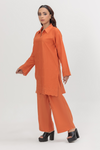 Terracotta Chikankari Lawn 2 Piece Stitched Suit