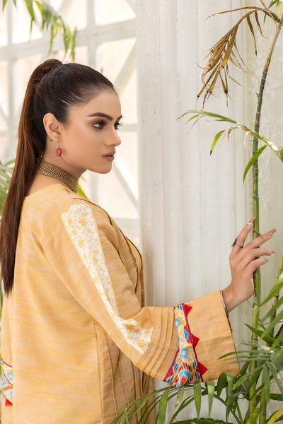 Butterscotch Stitched Single Shirt