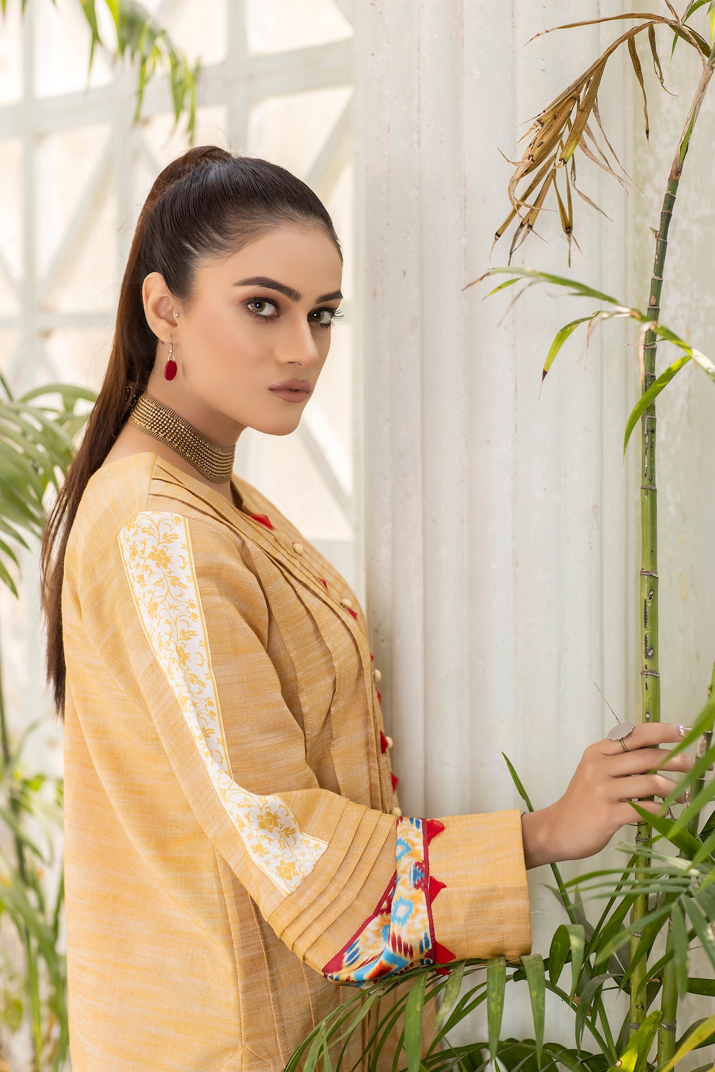 Butterscotch Stitched Single Shirt